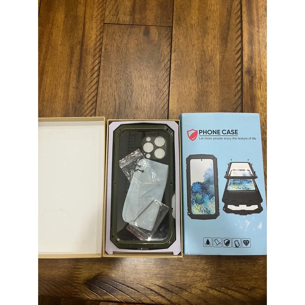 Simicoo Rugged Phone Case Unisex OS Green New Heavy Duty Shockproof Dustproof